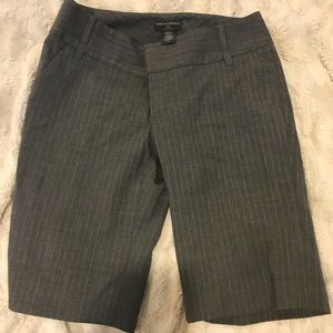 Banana republic pinstriped shorts
